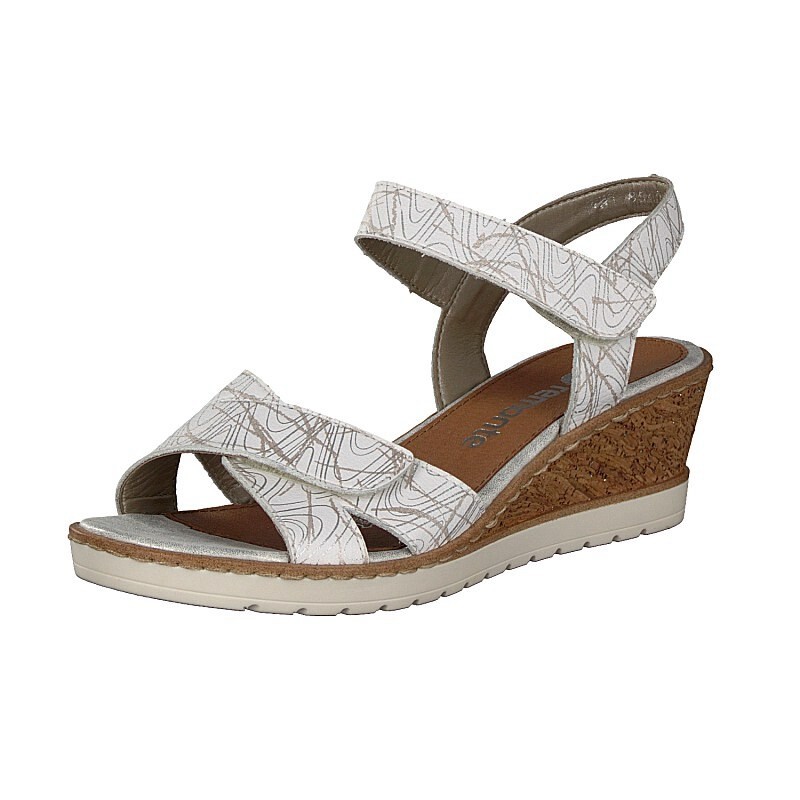 Sandalias Cunha Rieker R6252-80 Para Mulher - Branco